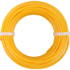 Леска для триммера 3,0 мм х 15 м круглая желтая PATRIOT 