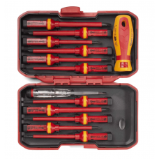 Набор отверток диэлектрических 13 предметов Профи НИО-4412 КВТ 78615