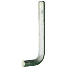 Ключ шестигранный  5мм L157х28 CrV никель CNIC 48797