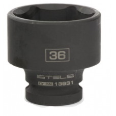 Головка торцевая размер 36 мм 6 граней привод 1/2 дюйма ударная STELS 13931