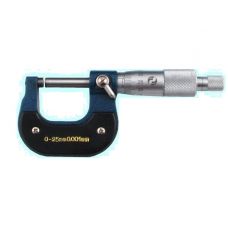 Микрометр гладкий МК 0-25 мм класс точности 0,001 мм твердый сплав термозащищенный 23453