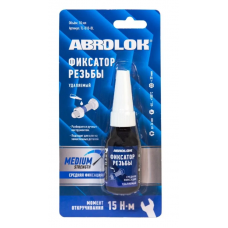 Фиксатор резьбы удаляемый синий 10мл ABRO MASTERS Китай TL010BL
