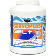Клей Gebsoplast Gel+ (250мл) с кисточкой для PVC-U Франция СК7025