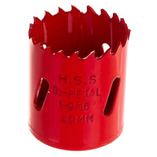 Пила кольцевая по металлу коронка 38 мм биметаллическая MATRIX 72438