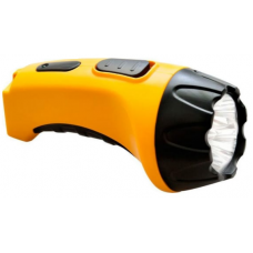 Фонарь FERON аккумуляторный, 4 LED DC свинцово-кислотная батарея, желтый ТН2293 12651 12651