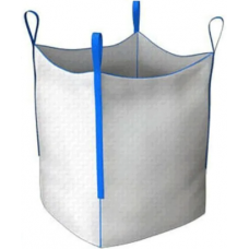 Биг-бэг МКР 90х90х100 мм 4 стропы, загруз клапан, разгруз клапан, плотность 140гр. груз 1000кг 