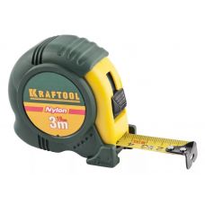 Рулетка 3 м х 16 мм KRAFTOOL EXPERT профессиональная рулетка с автостопом 3412-3-16