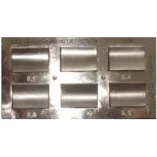 Набор образцов шероховатости ШЦВ ГОСТ 9378-75 шлифование цилиндрическое вогнутое г/п