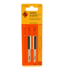 Пилки для электрического лобзика ЭНКОР Т101AIF BiM упаковка 2 шт 27129