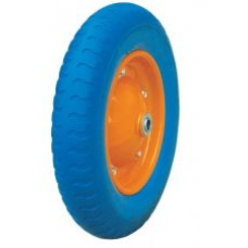 Колесо полиуретановое для тачки садовой W10-350/4PU (20)