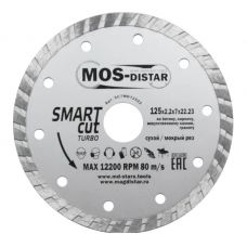 Диск алмазный 150х2,2х7х22,23 мм Turbo Smart Cut MOS-DISTAR 