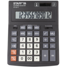 Калькулятор STAFF PLUS STF-333 14-разр 200*154 двойное питание 250416/683806