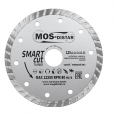 Диск алмазный 125*2,2*7*22,23мм Torbo Smart Cut MOS-DISTAR SC7MD12522