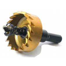 Пила кольцевая по металлу коронка 32 мм HSS нитрид титан POBEDIT 4846432