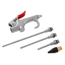 Пистолет продувочный с набором 4 насадок MATRIX 57338