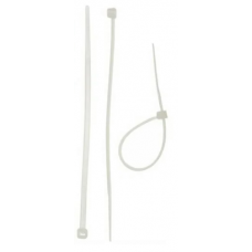 Хомут пластмассовый белый 250х3,6 мм 1 шт ЗУБР Профи  -35/+80 