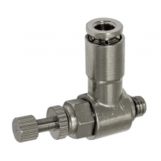 Пневмодроссель DV-RC w4-m5M с обратным клапаном для пневмоцилиндра PI TOOLS 9350